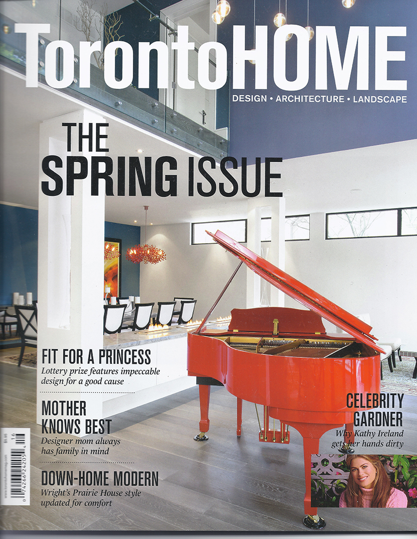 Read more about the article TORONTO HOME MAGAZINE June 2013