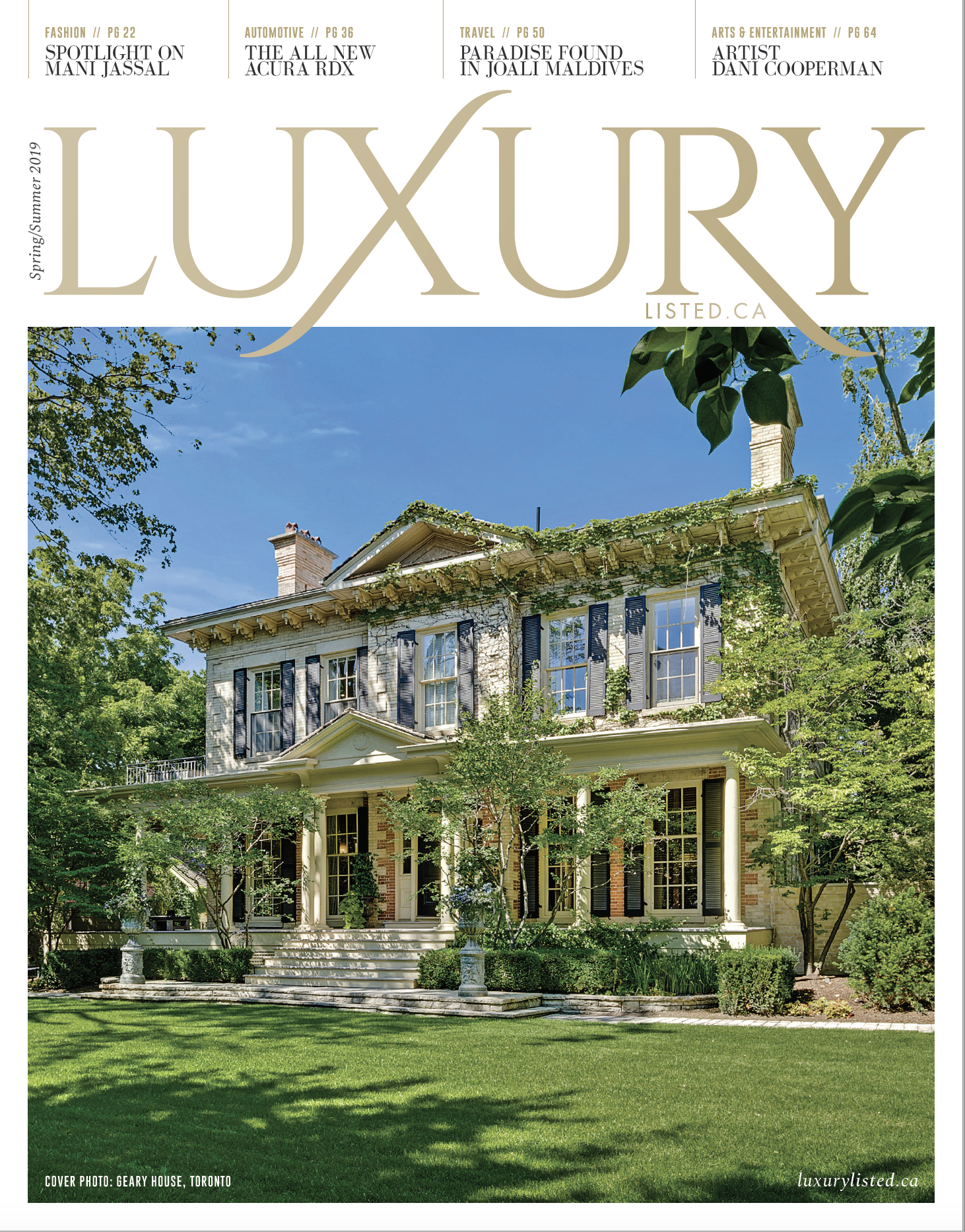 Read more about the article Luxury Listed.ca Magazine – Summer 2019